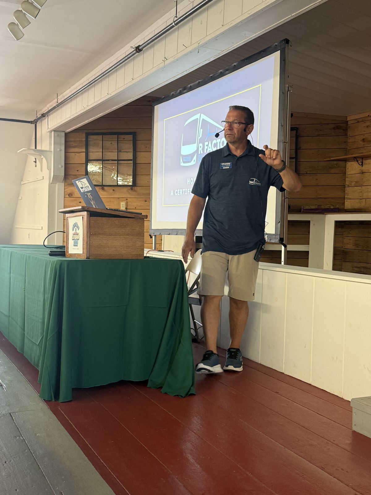 Chris Ratcliff presenting a seminar at Escapade 2026